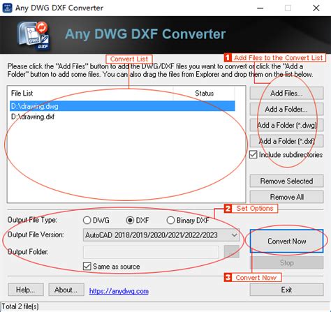 dxf dwg konverter